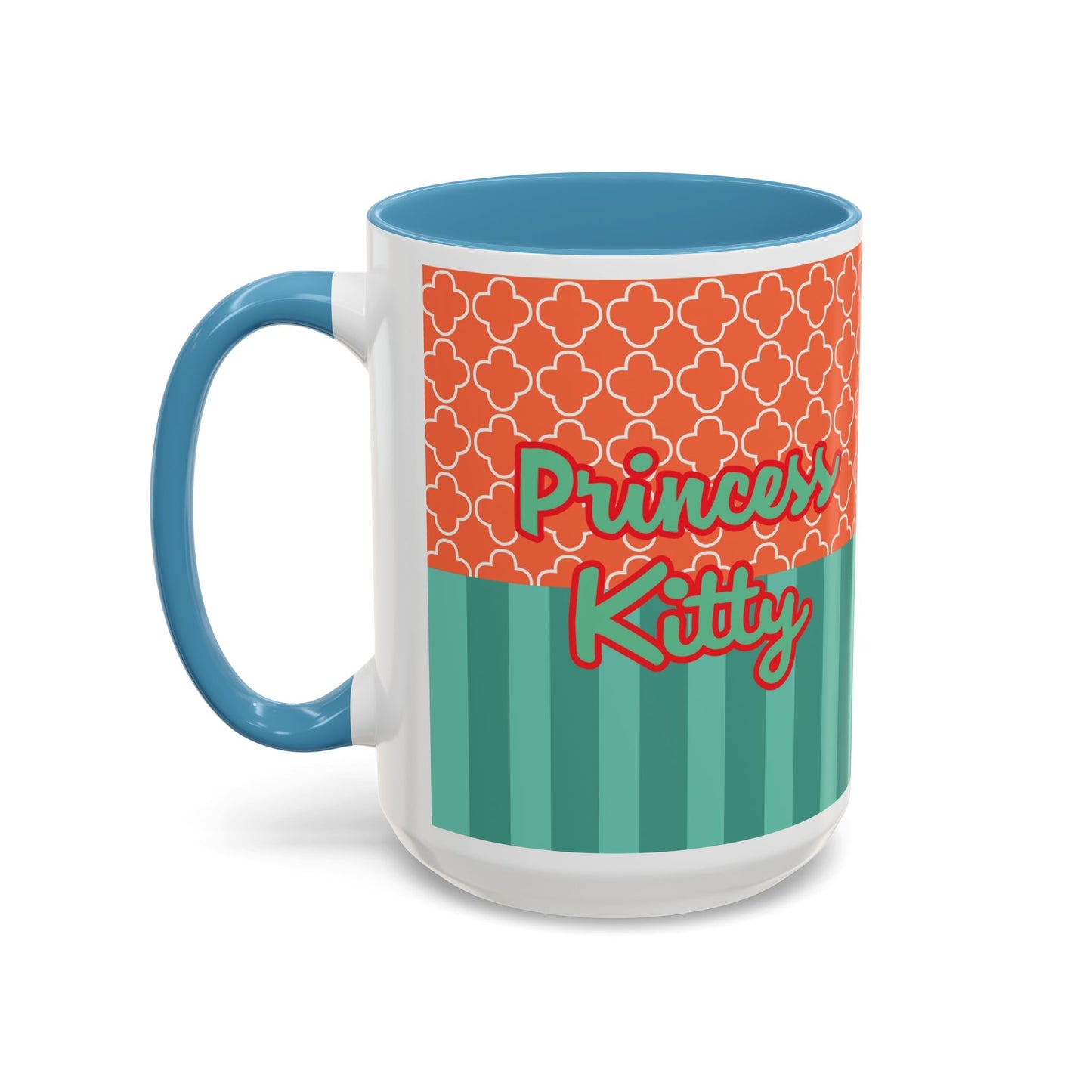 Kawaii Princess Girl Illustration Mug | Accent Coffee Mug 11oz 15oz