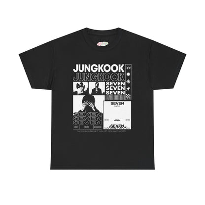 BTSCollage Photo Grid Tee | Minimal Black White Graphic T-Shirt