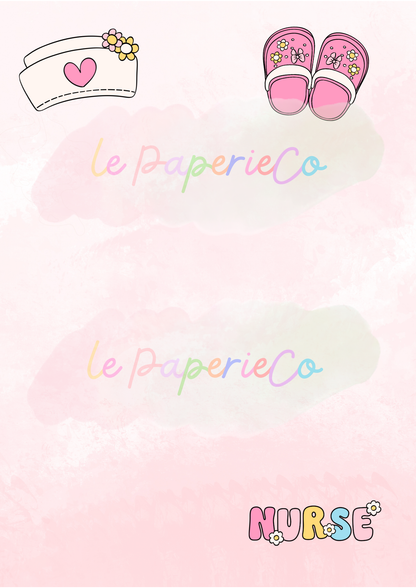 Nurse Themed Notepads