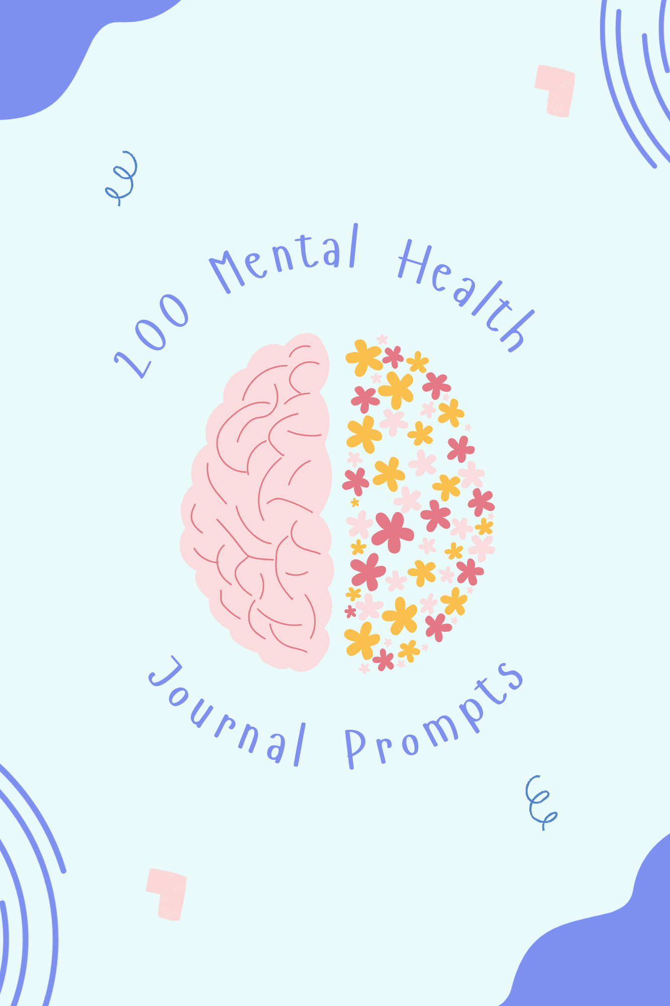 200 Mental Health Prompts Journal | Digital Download