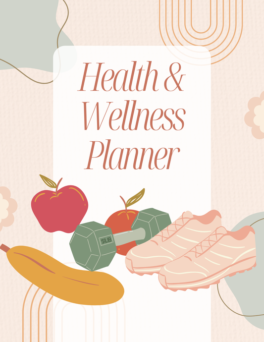 Health and Wellness Planner | Digital Download