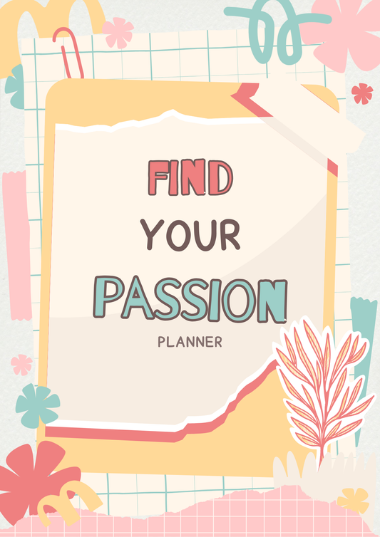 Find Your Passion Planner | Digital Download