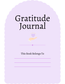 Gratitude Journal | Digital Download