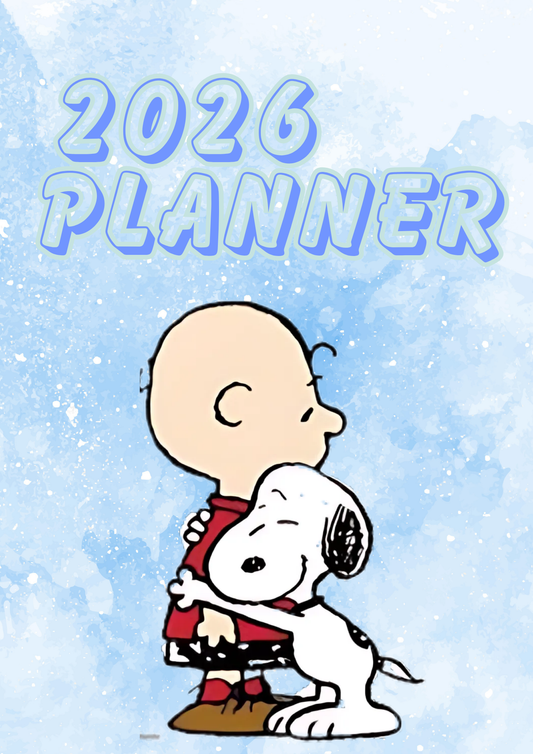 Snoopy Inspired 2026 Planner | Digital Download