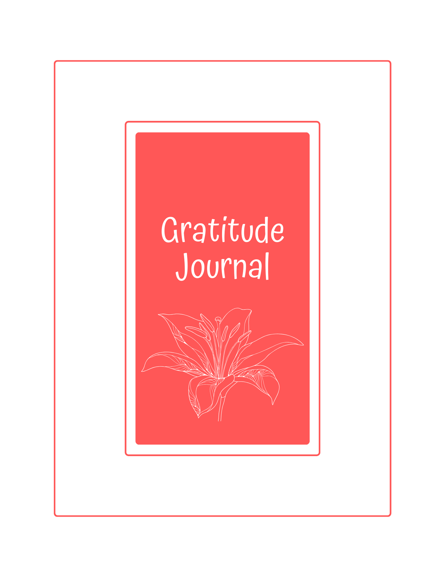 Gratitude Journal | Digital Download
