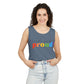 loud and proud! rainbow text Tank Top | Pride LGBTQ+ apparel