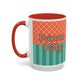 Kawaii Princess Girl Illustration Mug | Accent Coffee Mug 11oz 15oz