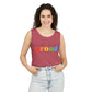 loud and proud! rainbow text Tank Top | Pride LGBTQ+ apparel