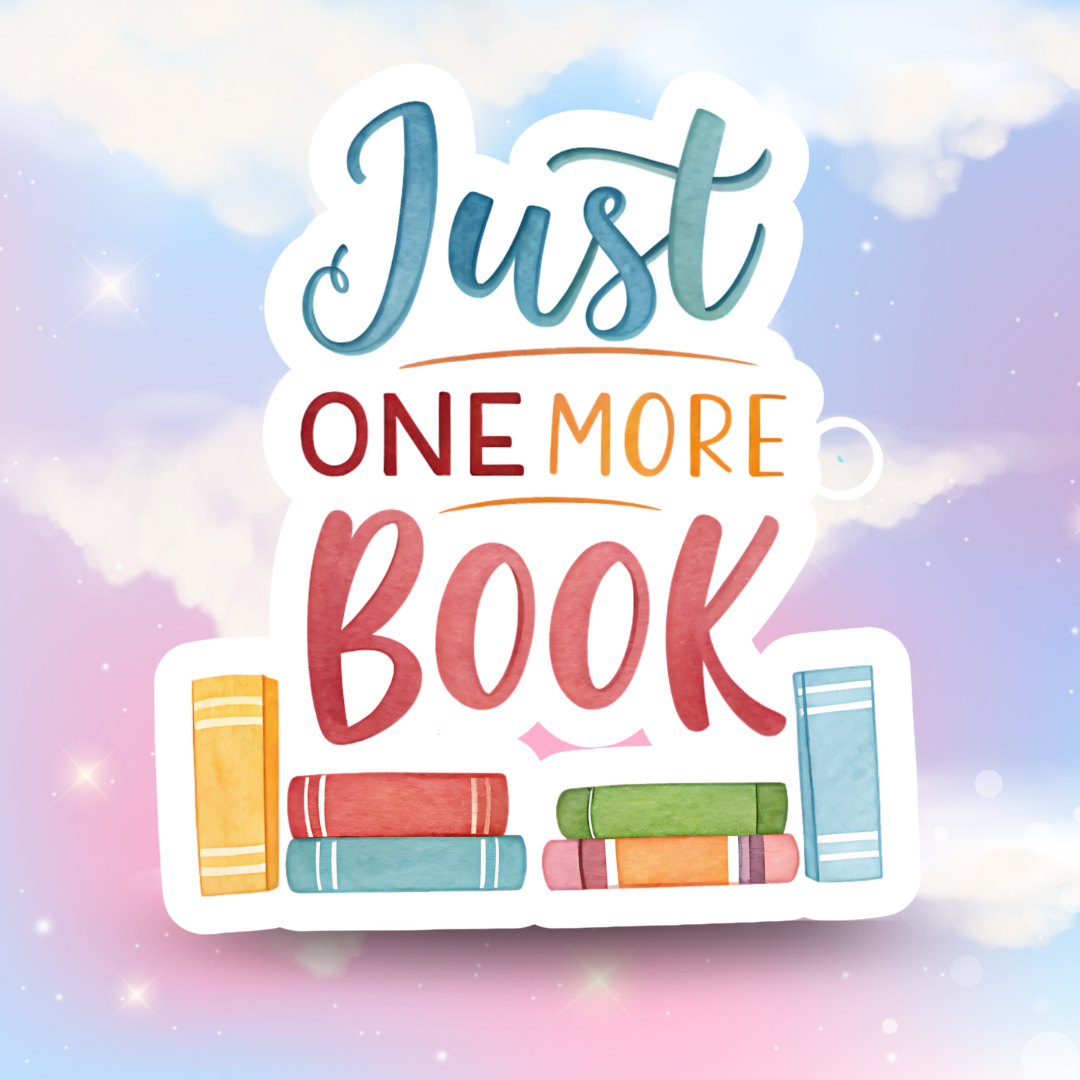 Book Lover Sticker Collection | Holographic Vinyl Water Resistant Stickers