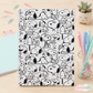 Snoopy Doodles Notebook | A5 (5.82 x 8.26 in)