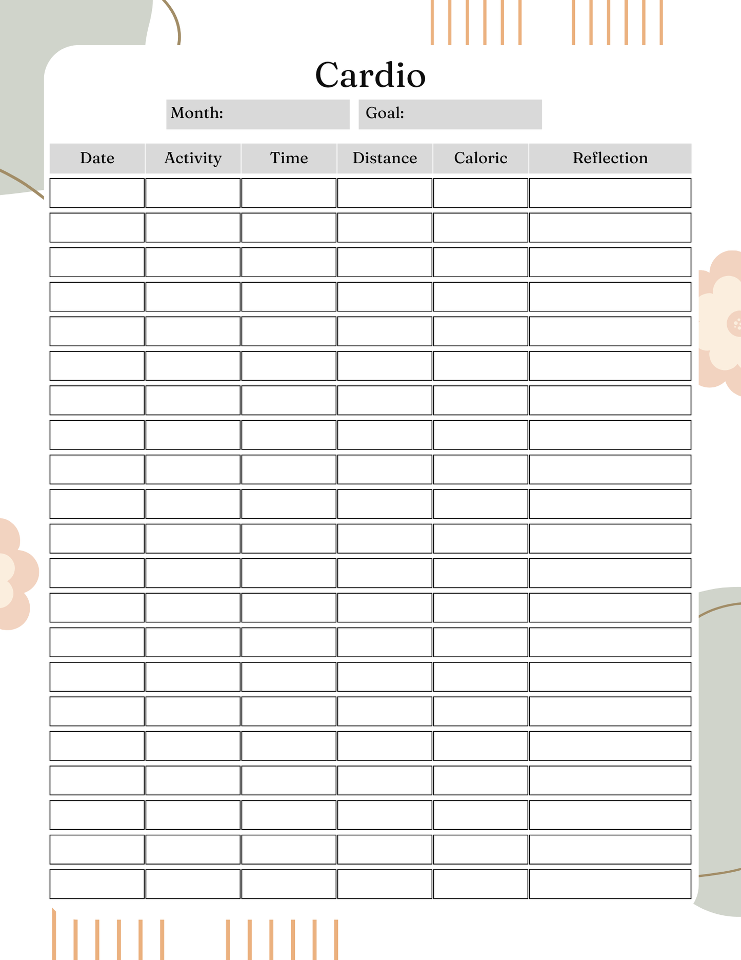 Health and Wellness Planner | Digital Download