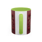 Cute Santa Face Holiday Mug | Christmas Accent Coffee Mug