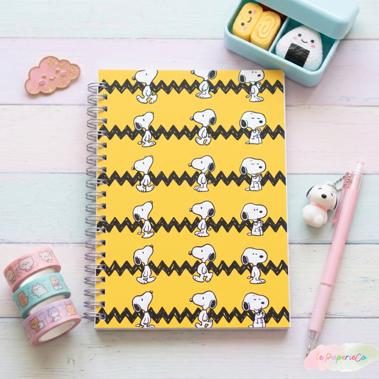Cute Snoopy Notebook | A5 (5.82 x 8.26 in)