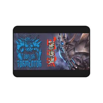Gaming Desk Mat | Frostlord Warlord Battle Design with 'Obelisk the Tormentor' Artwork
