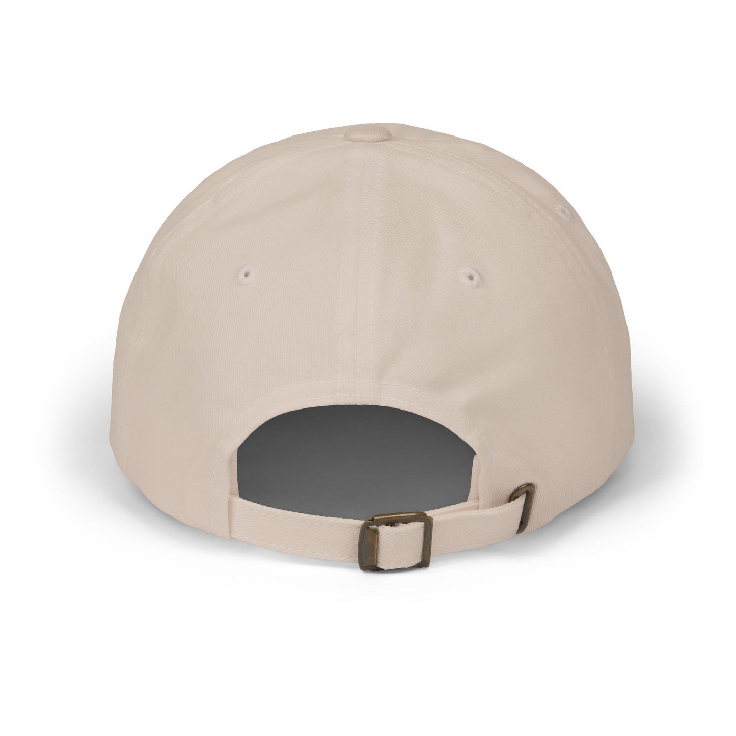 Super Dad embroidered logo Classic Dad Cap | White baseball hat