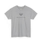 Minimalist Lotus Symbol tee | small centered spiritual graphic