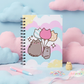 Kawaii Pusheen Balloon Notebook | A5 Notebook