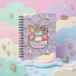 Kawaii Pusheen Triple Scoop Ice Cream Notebook | A5 Notebook