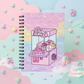 Kawaii PPusheen Claw Machine Notebook | A5 Notebook