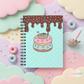 Kawaii Pusheen Floating Donut Stack Notebook | A5 Notebook