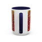 Grinch and Mouse Santa Mug | Accent Coffee Mug 11oz 15oz