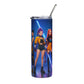 Neon Cyber Girls Stainless Steel Tumbler | 20oz Skinny Travel Cup