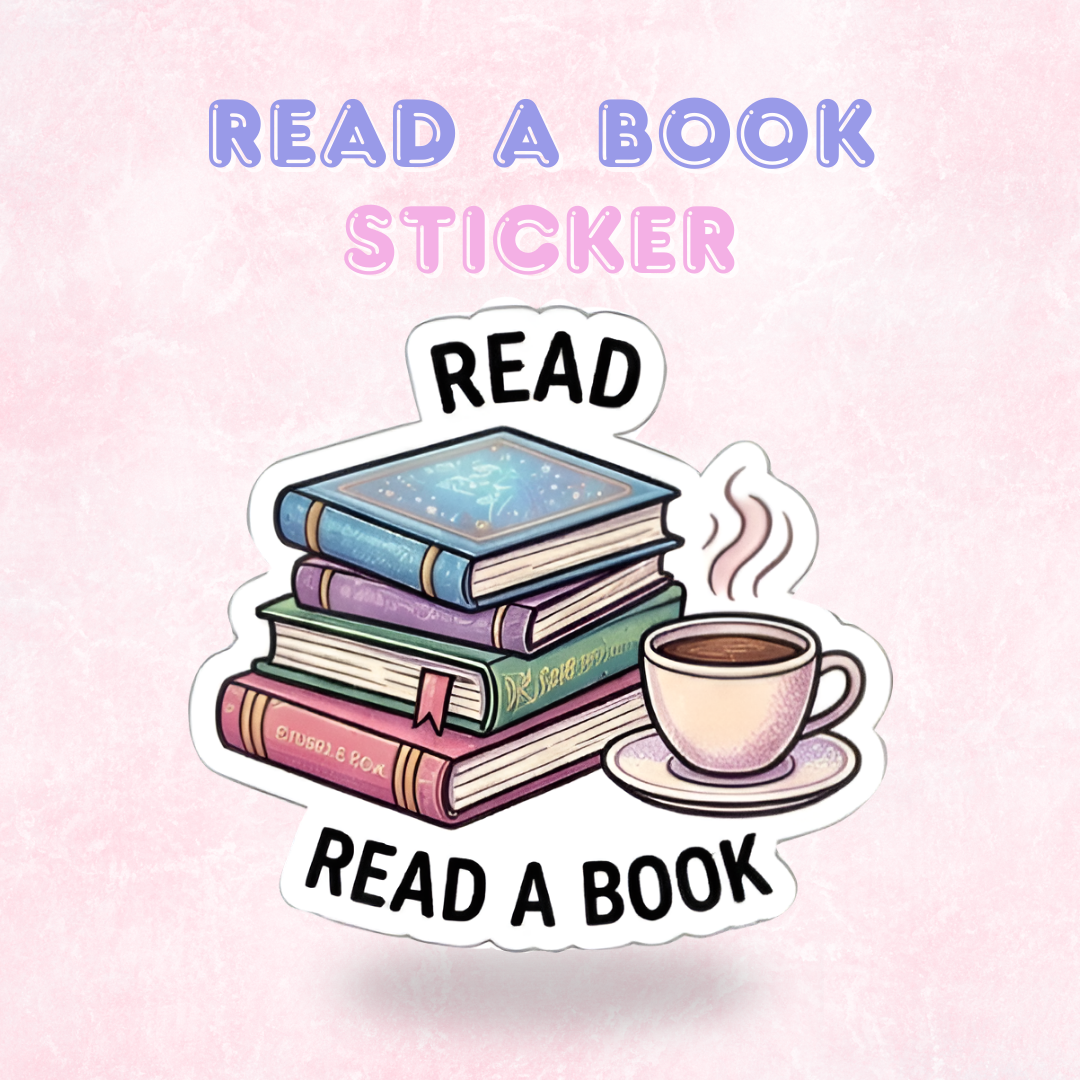 Read a Book | Laminated Sticker/Decal