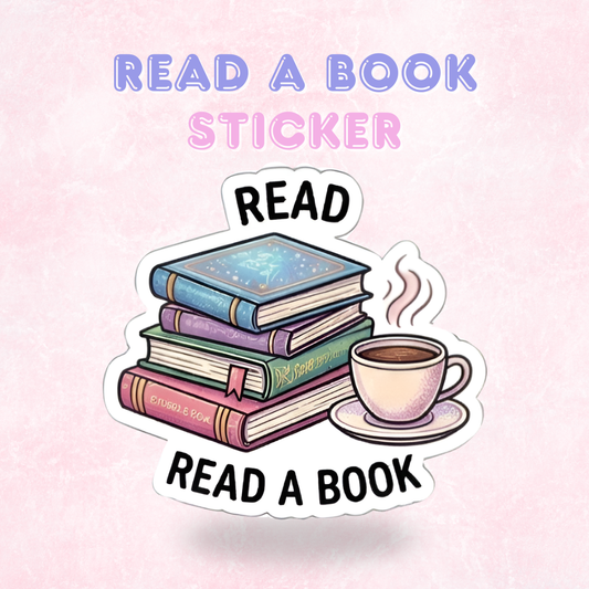 Read a Book | Laminated Sticker/Decal