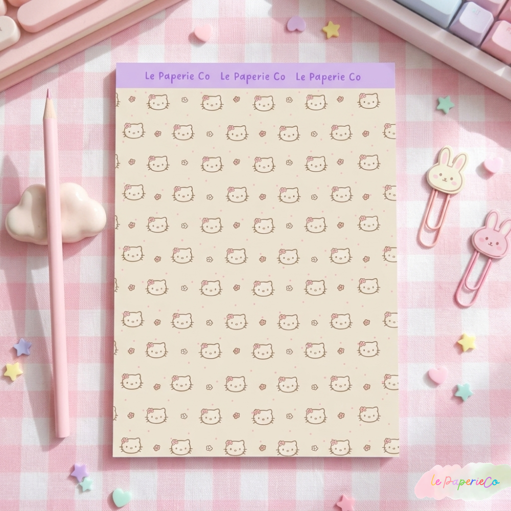 Hello Kitty Cardstock Sticker Sheet | 5x7 in.