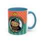Kawaii Princess Girl Illustration Mug | Accent Coffee Mug 11oz 15oz