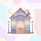Village Shop Collection | Glossy Vinyl Stickers