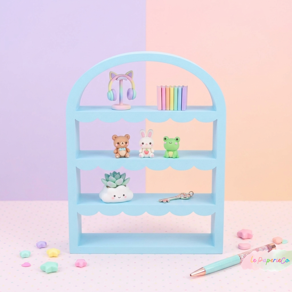 Kawaii Arch Decorative Desk Shelf