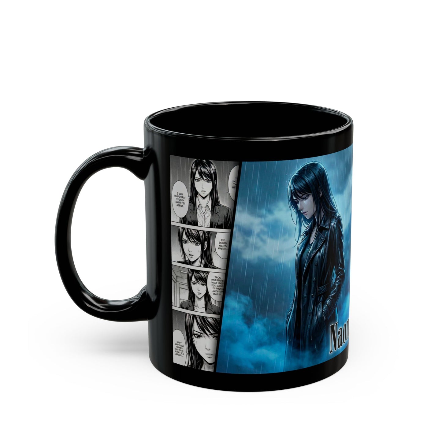 Naomi Misora Death Note Mug - Anime Detective Noir Coffee Cup (11oz, 15oz)