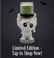 Spooky-Cute Mummy Candle Holder
