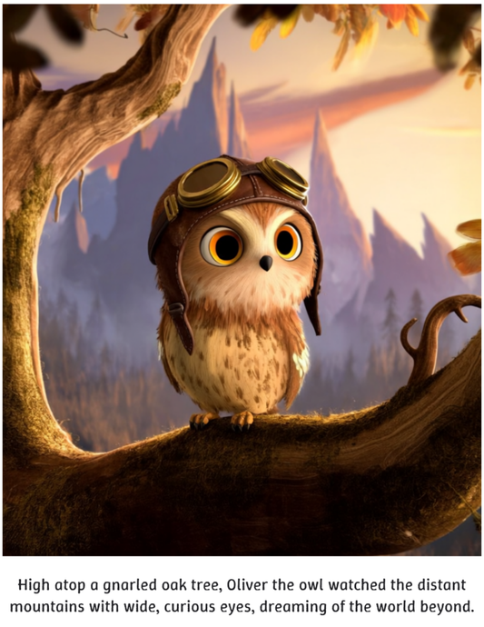 Oliver takes Flight | Children's Story Book