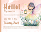 Line Tracing Pad - Fairy Theme | Digital Download