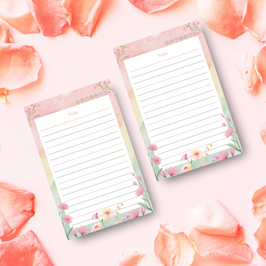 Floral Notepad Collection | 50 pages