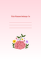 Mental Health Planner | Digital Download