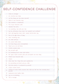 Self Confidence Planner | Digital Download