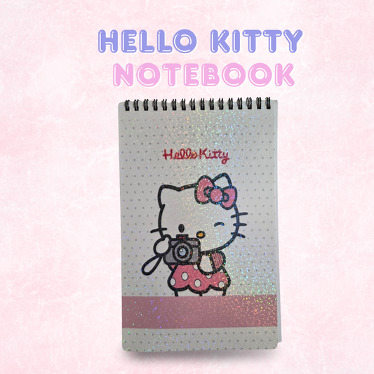 Hello Kitty Inspired Laminated Notebook | 120 Pages