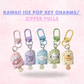 Kawaii Ice Pop Key Charms/ Zipper Pulls