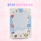 BT21 Inspired Notepad (50 pages)