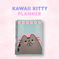 Kawaii Kitty Laminated Planner | 120 Pages