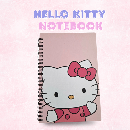 Hello Kitty Inspired Laminated Notebook | 60 Pages
