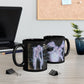 Demon Reaper Black Mug — Gothic Anime Grim Reaper Coffee Cup (11oz & 15oz)