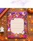 Autumn Campfire Ghost-inspired Memo Pad