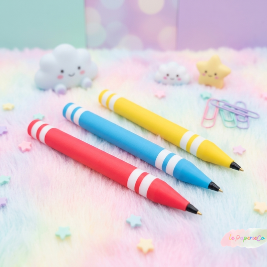 Dreamy Rainbow Desk Essentials: Premium Pens