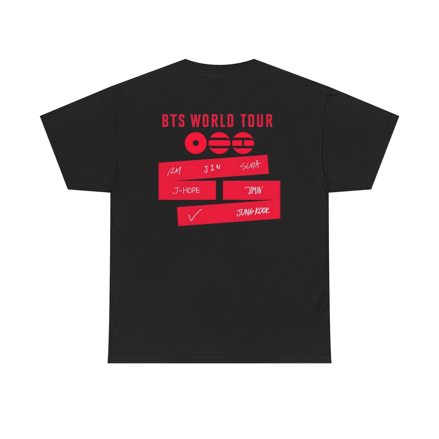 BTS World Tour Tee | Kpop Band Concert Shirt