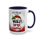 Just a Girl Who Loves Christmas Skull Mug | Accent Coffee Mug 11oz/15oz