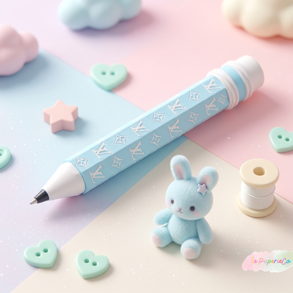 Pastel Dream Designer-Inspired Stationery Set – Luxury Aesthetic Writing Pens